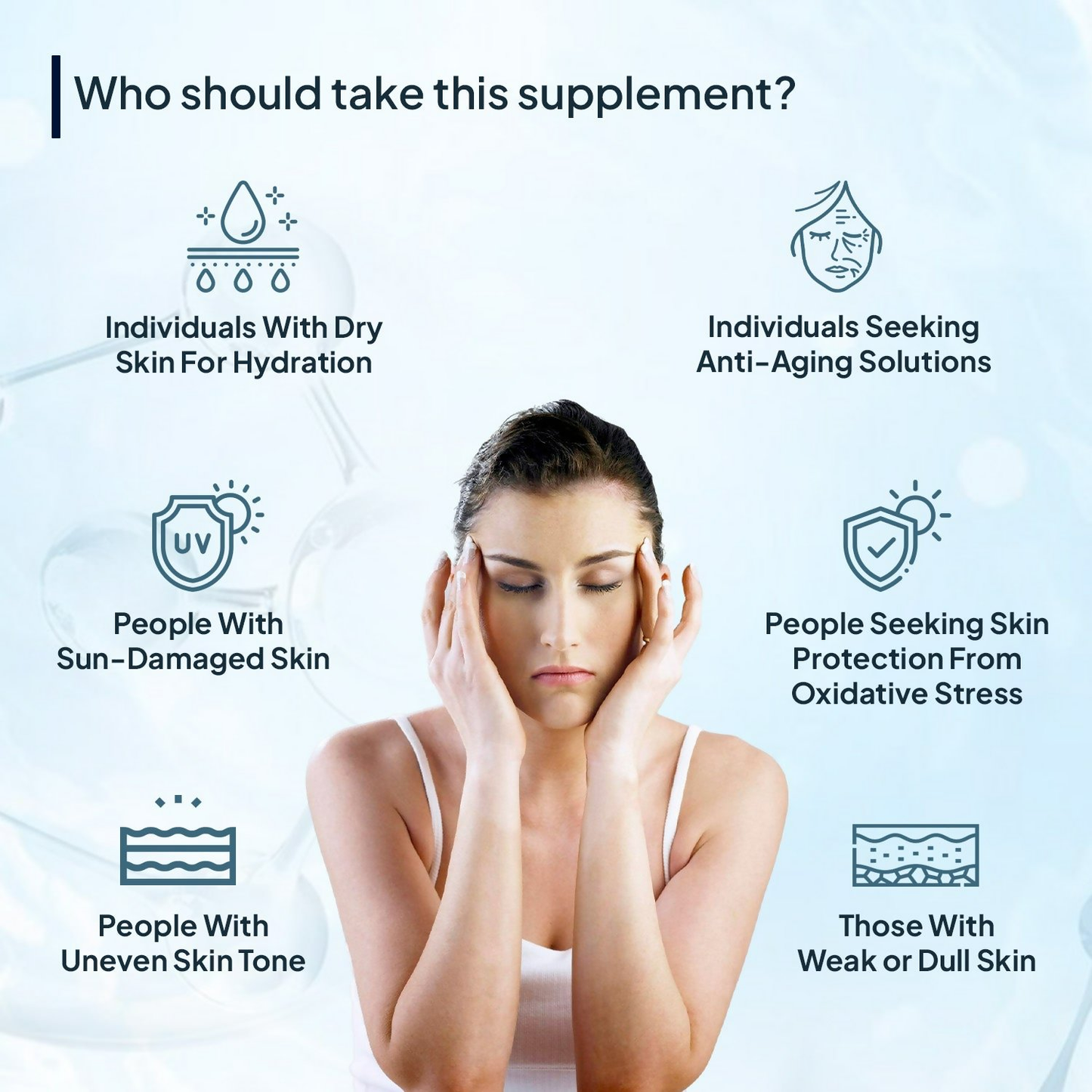 Miduty by Palak Notes Pigment Clear+ Oral Sunscreen Capsules | Swadesiicart