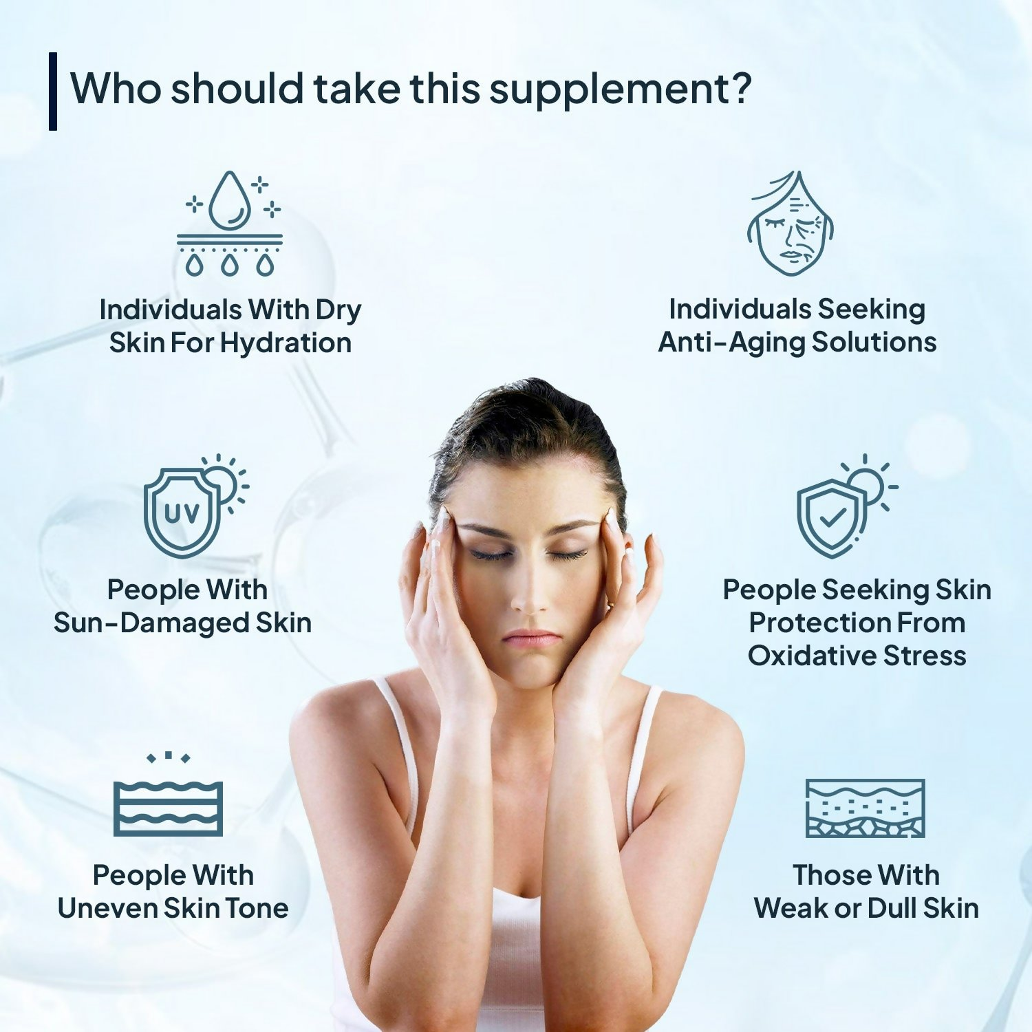 Miduty by Palak Notes Pigment Clear+ Oral Sunscreen Capsules | Swadesiicart
