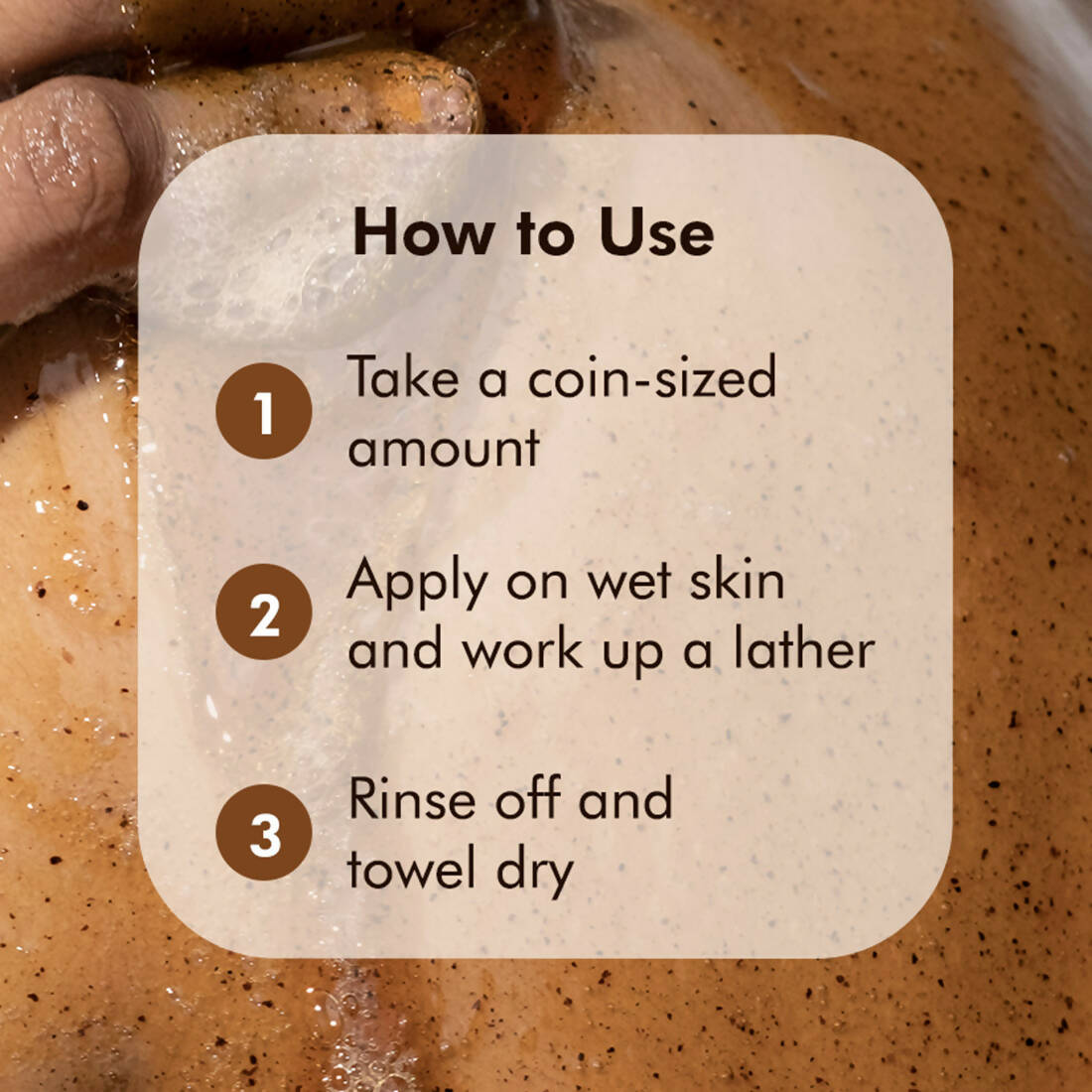 mCaffeine Naked & Raw Coffee Espresso Body Wash - Swadesiicart