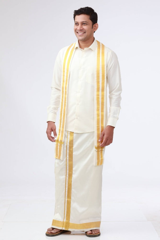 Rajavivaha Silk Dhoti | Swadesiicart
