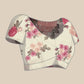Ahalyaa Cream & Maroon Colour Floral Printed Co-ord Sets - Swadesiicart