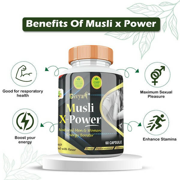 Divya Shree Musli X- Power Capsules | Swadesiicart