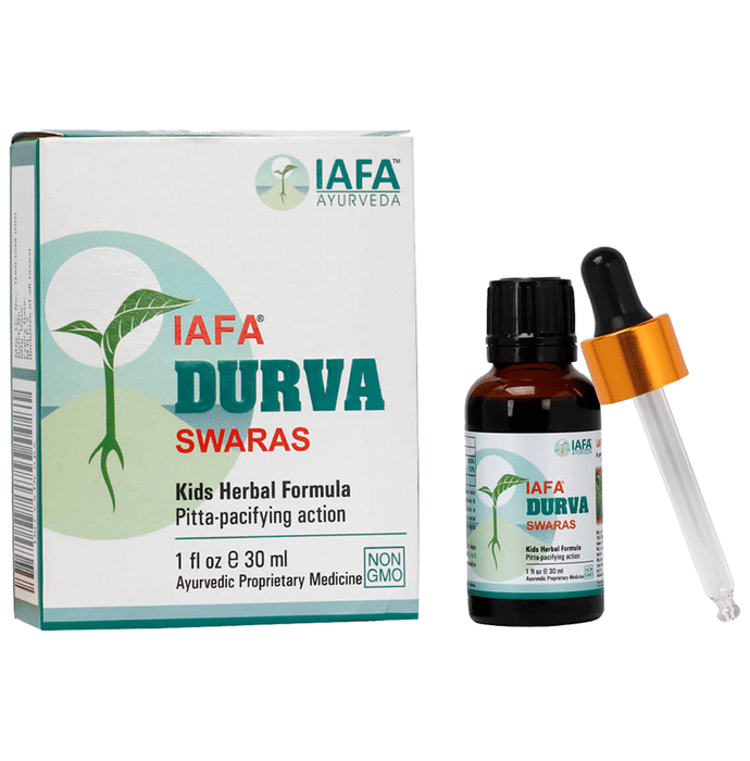 Iafa Ayuveda Durva Swaras Drop | Swadesiicart