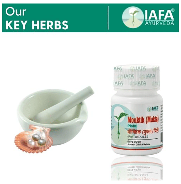 Iafa Ayuveda Mouktik (Mukta) Pishti Powder | Swadesiicart