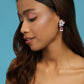Champagne Stone Earrings- Ruby Raang | Swadesiicart