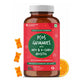 Carbamide Forte PCOS Gummies for Women with Myo & D Chiro Inositol - Orange Flavor - Swadesiicart