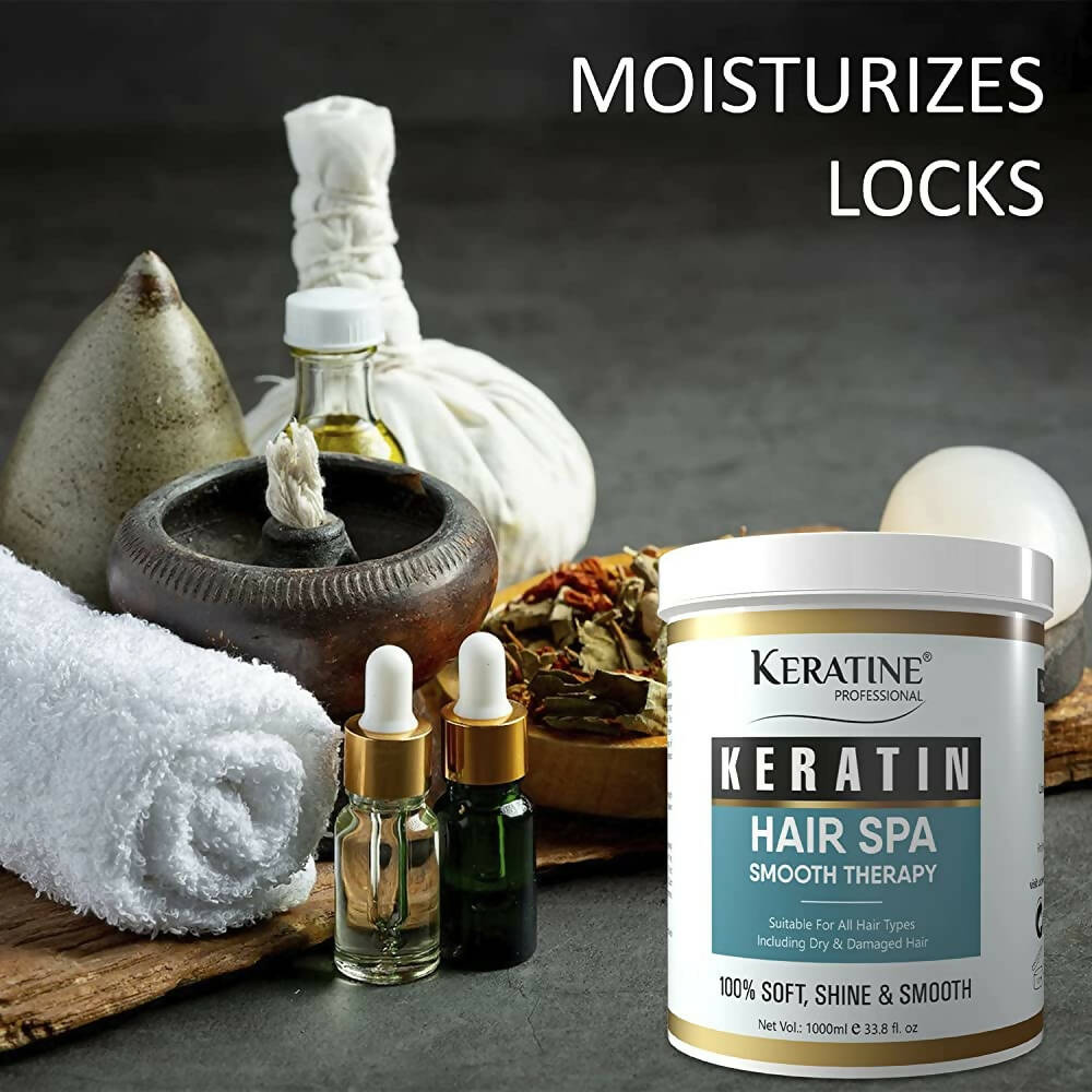 Keratine Professional Premium Keratin Hair Spa Smooth Therapy - Swadesiicart
