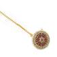 NVR Women's Trending Stylish Gold-Polished Maang Tikka | Swadesiicart