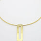 NVR Women Gold-Polished Circular Choker Necklace | Swadesiicart
