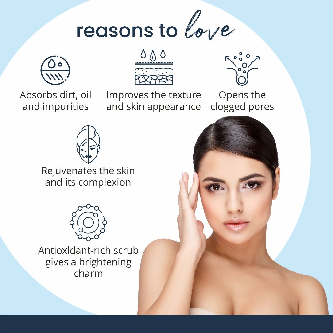 Globus Naturals Revival Diamond Face Scrub, Suitable For All Skin Types | Swadesiicart