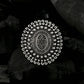 NVR Women's Oxidised Silver Plated Adjustable Finger Ring | Swadesiicart
