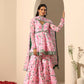 Pomcha Jaipur Pink Gul Rozi Sharara Set | Swadesiicart