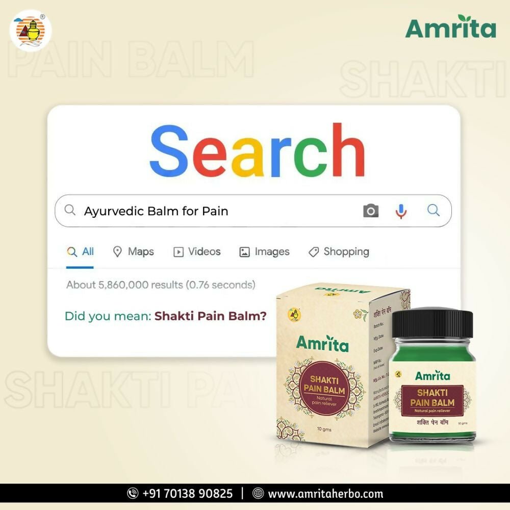Amrita Shakti Pain Balm - Swadesiicart