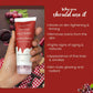 Glamveda Red Wine Advance Anti Ageing Face Wash - Swadesiicart
