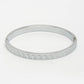 NVR Men's Silver-Plated Stainless Steel Kada Bracelet - Swadesiicart