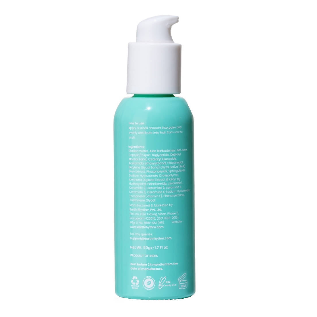 Earth Rhythm Phyto Ceramide - Ceramide Complex Deep Moisturiser - Limited Time Offer - Swadesiicart
