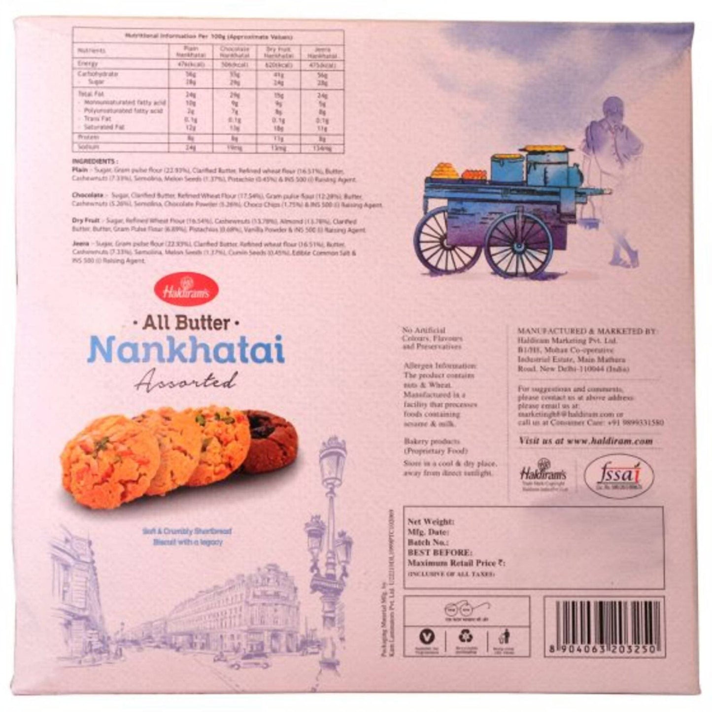 Haldiram's Assorted Nankhatai - Swadesiicart