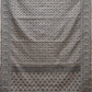 White Cut Work Cotton Handloom Saree with All Over Jamdani Style Design - Global Threads | Swadesiicart