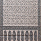 White Cut Work Sico Cotton Saree with All Over and Border Design - Global Threads | Swadesiicart