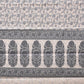 White Cut Work Sico Cotton Saree with All Over and Border Design - Global Threads | Swadesiicart