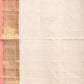 White Uppada Cotton Handloom Saree with Mango Design Pallu - Global Threads | Swadesiicart