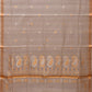 White Uppada Cotton Silk Handloom Swadesiicart with Mango Pallu Design - Global Threads