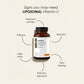 GATACA Liposomal Vitamin C Capsules for High Bioavailability| Immunity, Better Skin & Iron Absorption | Swadesiicart