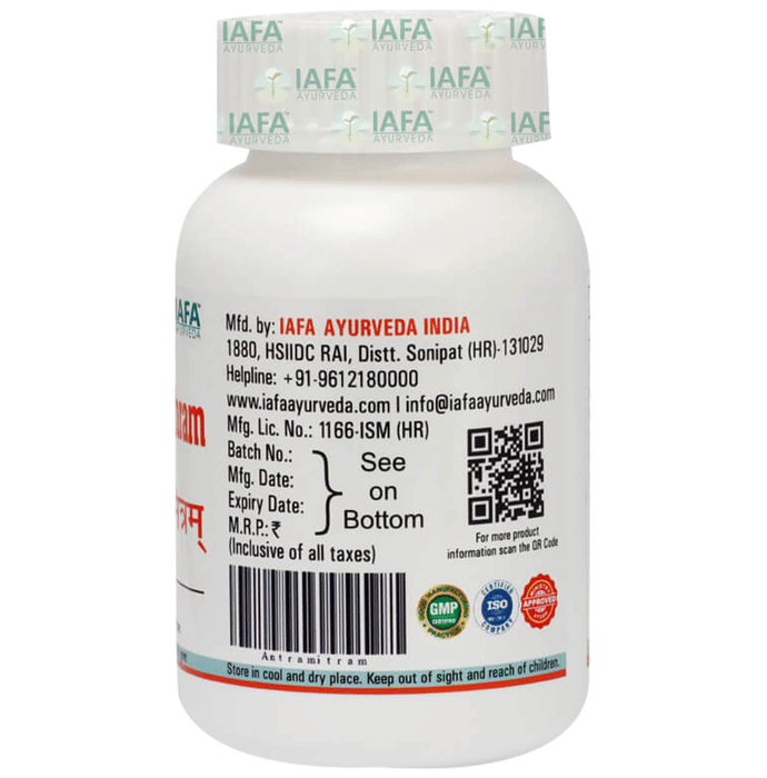Iafa Ayuveda Anthra Mithram Gulika  Tablets | Swadesiicart