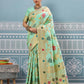 Shree Shyam Fashion Pista Silk Saree