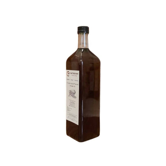 Satjeevan Organic Wood-Pressed Sesame Oil - Swadesiicart