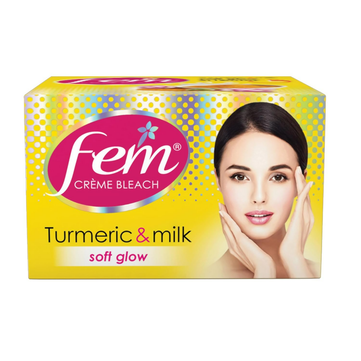 Fem Fairness (Turmeric&Milk) Creme Bleach - Swadesiicart