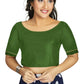 Aastha Fashion Women's Mehendi Art Silk Designer Party Wear Readymade Blouse