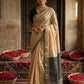 Shree Shyam Fashion Beige Cotton Saree