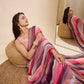 Pink Georgette Designer Printed Ready To Wear Saree - Ibiza | Swadesiicart