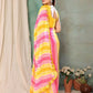 Aafreen Partywear Designer Lemon Georgette Fancy Saree