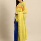 Ahalyaa Women's Traditional Semi Stitch Saree - Blue | Swadesiicart