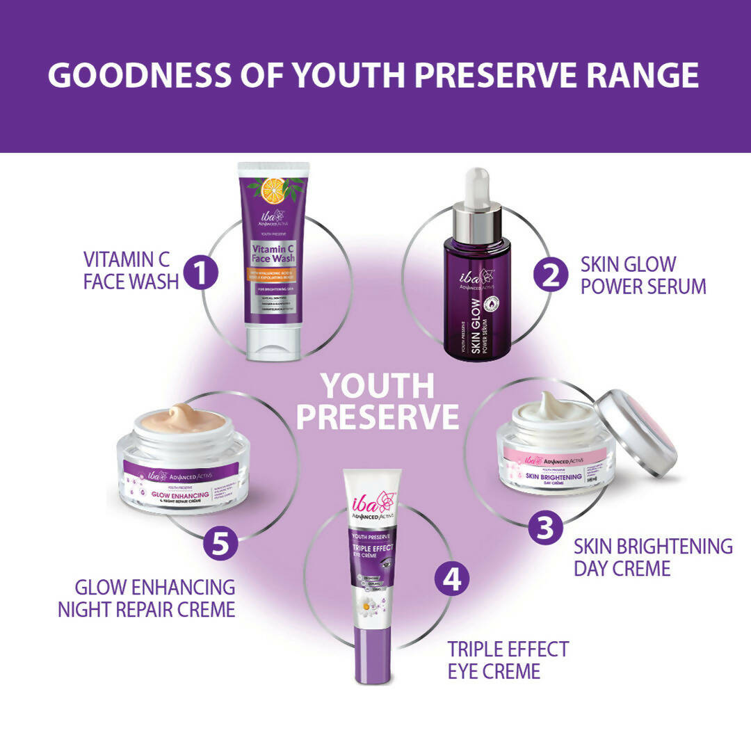 Iba Advanced Activs Youth Preserve Vitamin C Face Wash - Swadesiicart