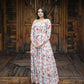 Jyoti Fashion Women's Multicolor Heavy Digital Printed Georgette Anarkali Dress | Swadesiicart