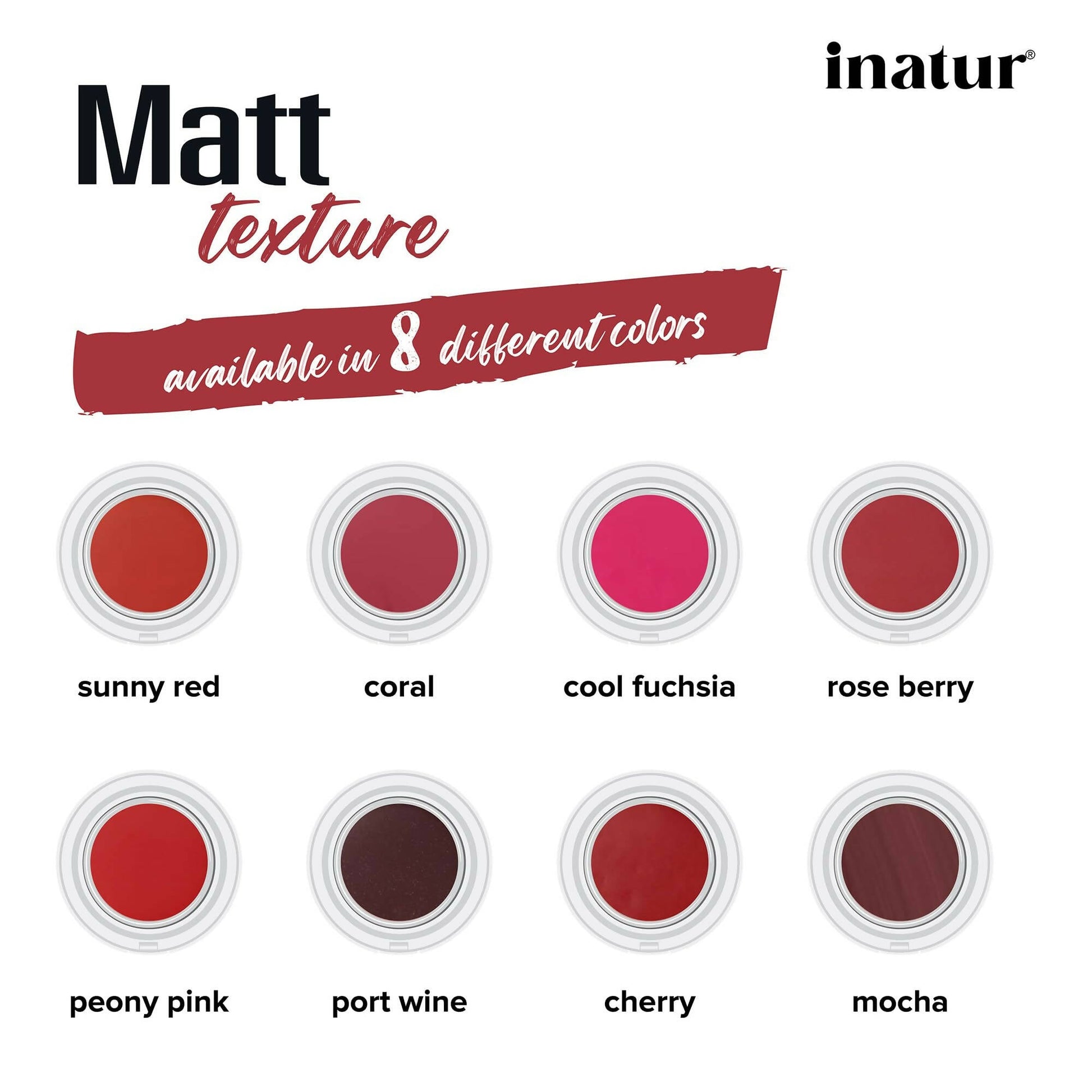 Inatur Lip and Cheek Tint Rose Berry - Swadesiicart