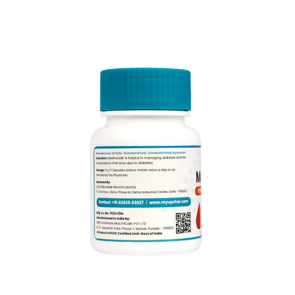 myUpchar Ayurveda Madhurodh Capsules - Swadesiicart