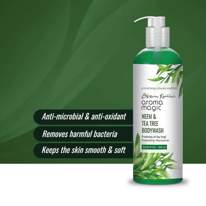 Blossom Kochhar Aroma Magic Neem & Tea Tree Body Wash - Swadesiicart