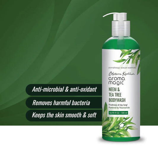 Blossom Kochhar Aroma Magic Neem & Tea Tree Body Wash - Swadesiicart