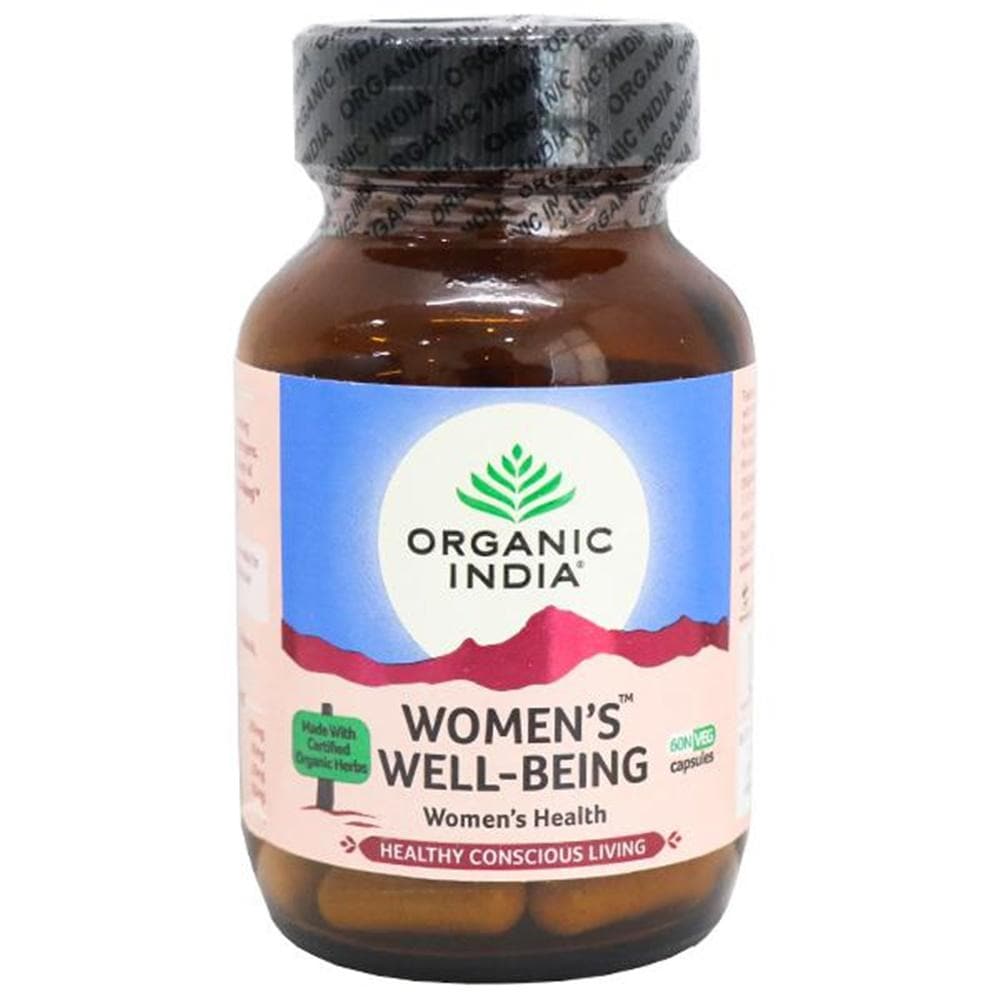 Organic India Women Well Being Capsules - Swadesiicart