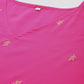 Ahalyaa Women's Traditional wear Kurta Set - Pink | Swadesiicart