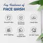 NutriGlow Advanced Organics Derma Repair Face Wash - Swadesiicart
