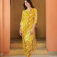 Aayaa Pure Muslin printed Kurti & Pant - Multi Color