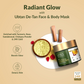 Lotus Botanicals Ubtan De-Tan Radiance Face & Body Mask | Swadesiicart
