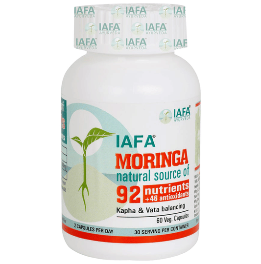 Iafa Ayuveda Moringa Veg Capsules | Swadesiicart