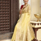 Shree Shyam Fashion Yellow Cotton Saree