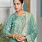 Vaasva Women's Digital Printed Tissue Suit Set With Solid Pant & Brocade Dupatta | Swadesiicart